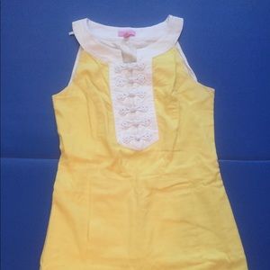 Lilly Pulitzer Dress Yellow size 6